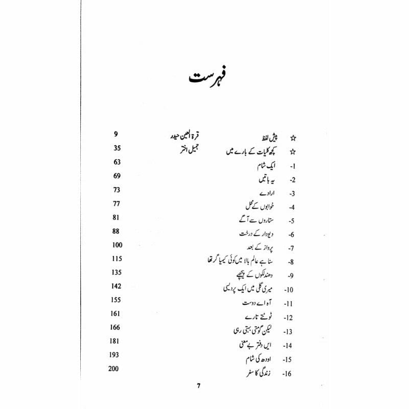 Kulliyaat-e-Quratulain Haider - Aaina-e-Jahaan (1) - Afsanay
 
آٸینہ جہاں از قرةالعین حیدر