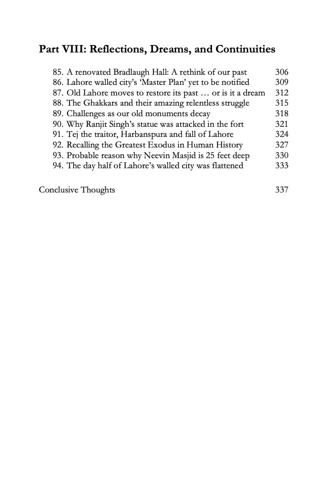 Glimpses over Different Eras in the History of Lahore - Abdul Majid Sheikh